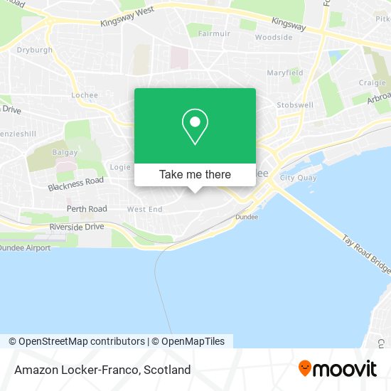 Amazon Locker-Franco map