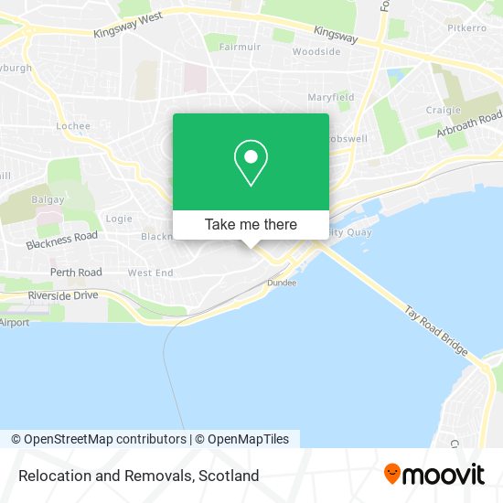Relocation and Removals map