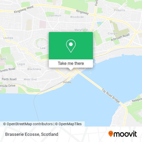 Brasserie Ecosse map