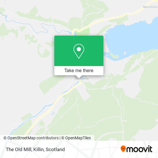 The Old Mill, Killin map