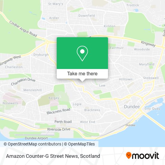 Amazon Counter-G Street News map