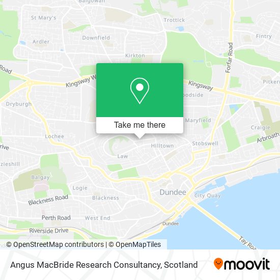 Angus MacBride Research Consultancy map