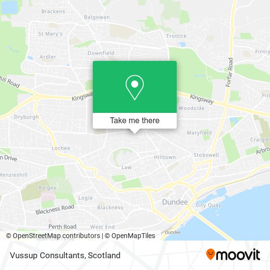 Vussup Consultants map