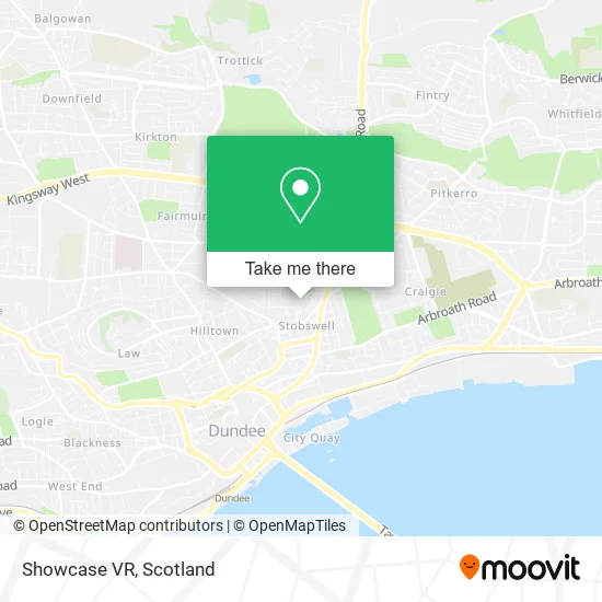 Showcase VR map