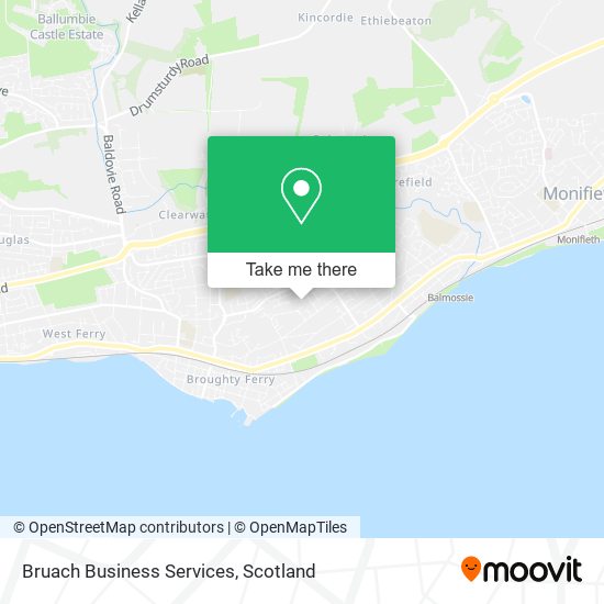 Bruach Business Services map