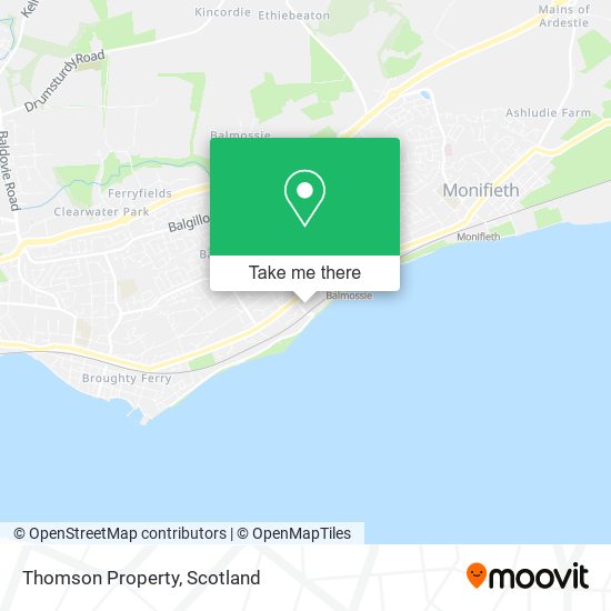 Thomson Property map
