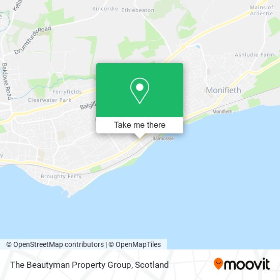 The Beautyman Property Group map