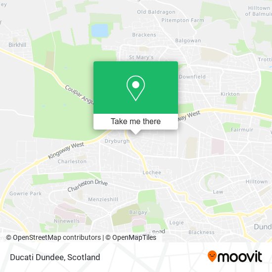 Ducati Dundee map