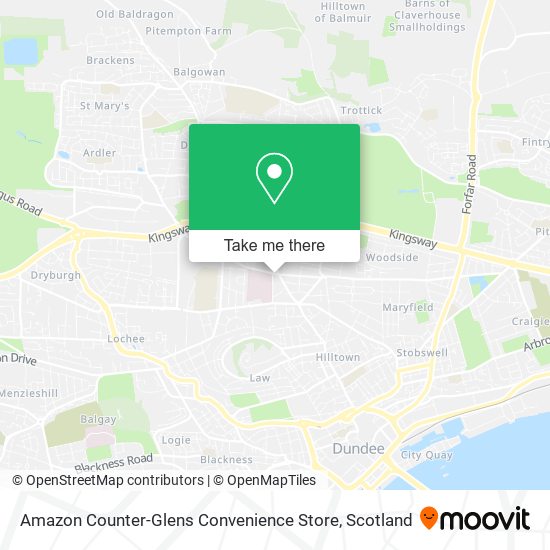 Amazon Counter-Glens Convenience Store map