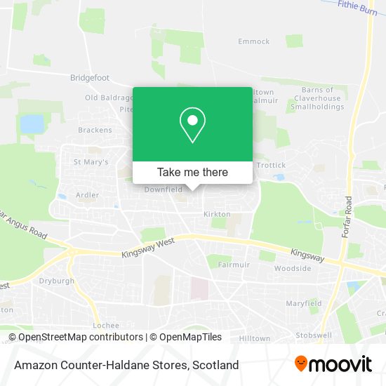 Amazon Counter-Haldane Stores map