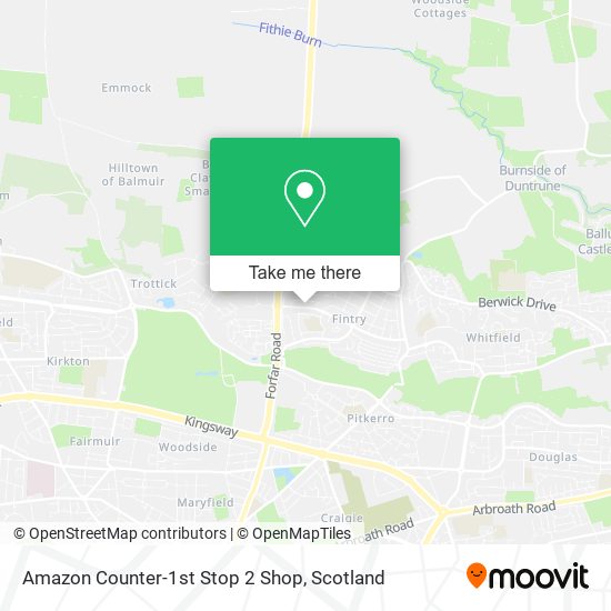 Amazon Counter-1st Stop 2 Shop map