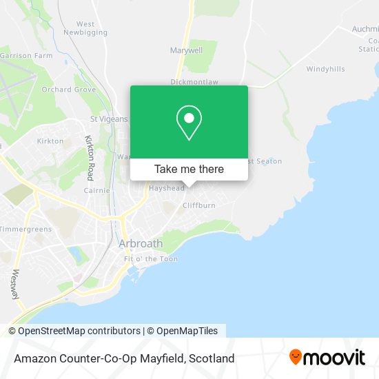 Amazon Counter-Co-Op Mayfield map