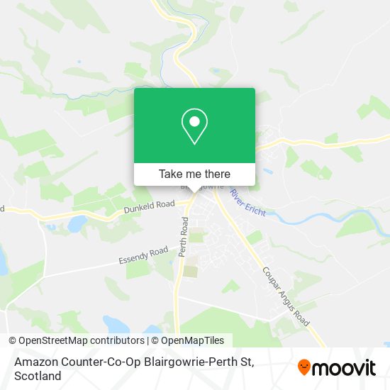 Amazon Counter-Co-Op Blairgowrie-Perth St map
