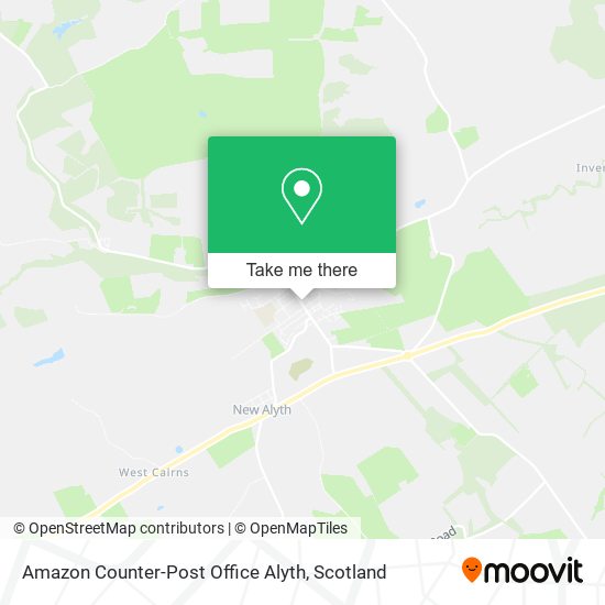 Amazon Counter-Post Office Alyth map