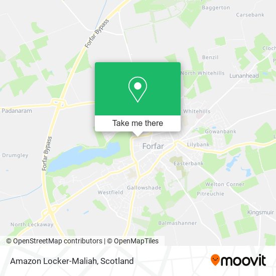 Amazon Locker-Maliah map