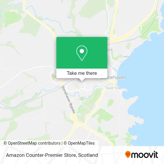 Amazon Counter-Premier Store map