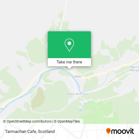 Tarmachan Cafe map