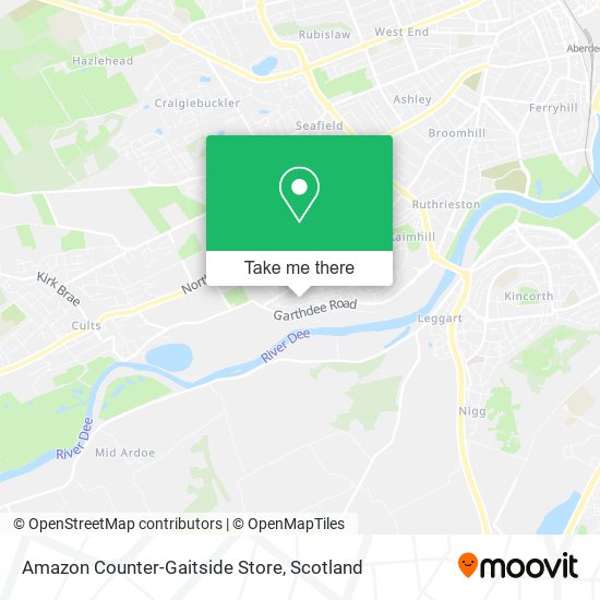 Amazon Counter-Gaitside Store map