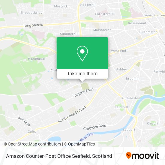 Amazon Counter-Post Office Seafield map