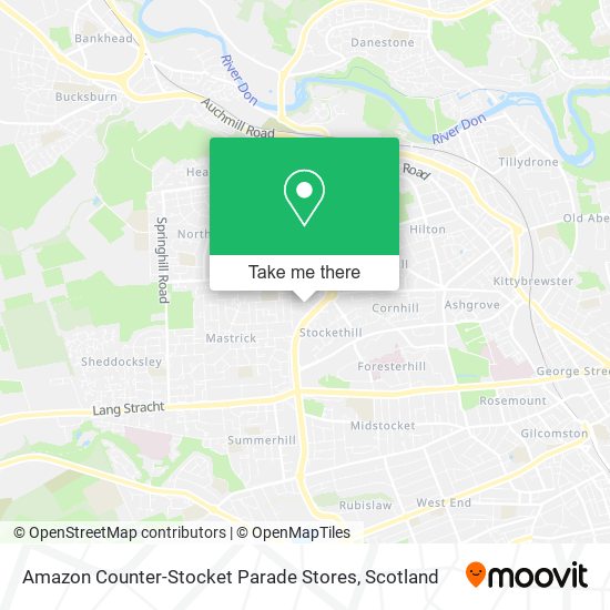 Amazon Counter-Stocket Parade Stores map