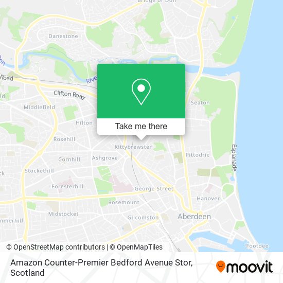 Amazon Counter-Premier Bedford Avenue Stor map