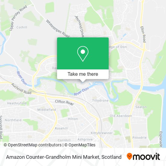 Amazon Counter-Grandholm Mini Market map