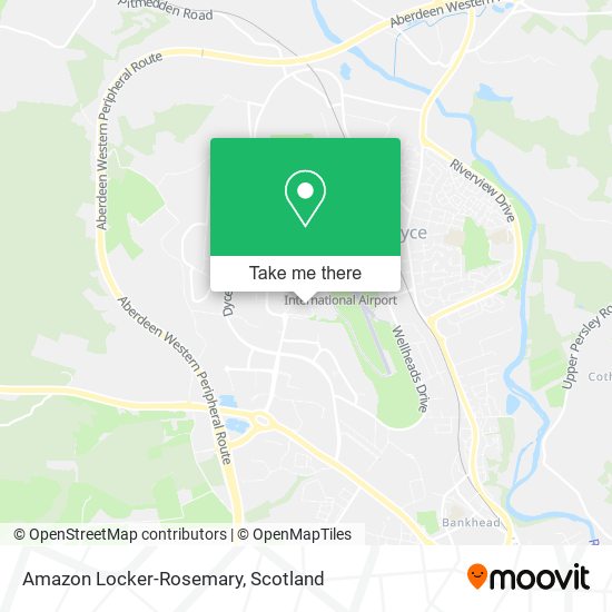 Amazon Locker-Rosemary map