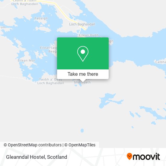 Gleanndal Hostel map