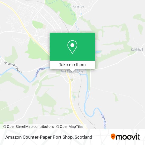 Amazon Counter-Paper Port Shop map