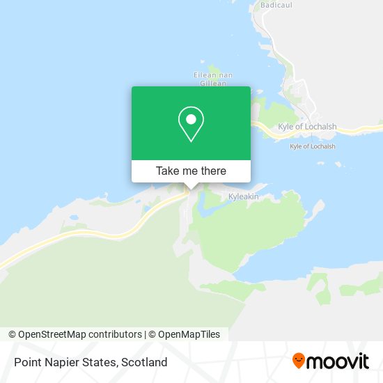 Point Napier States map