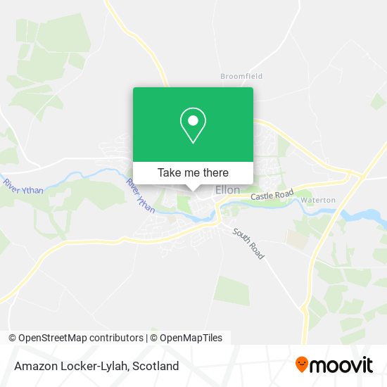 Amazon Locker-Lylah map