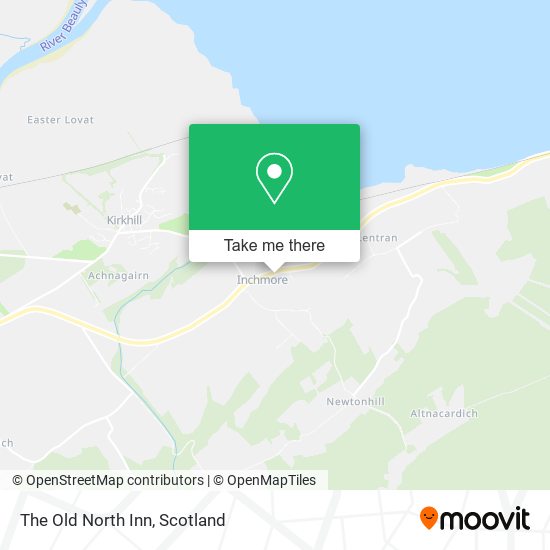 The Old North Inn map