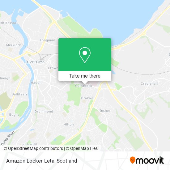 Amazon Locker-Leta map