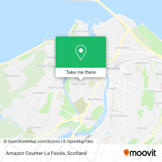 Amazon Counter-La Foods map