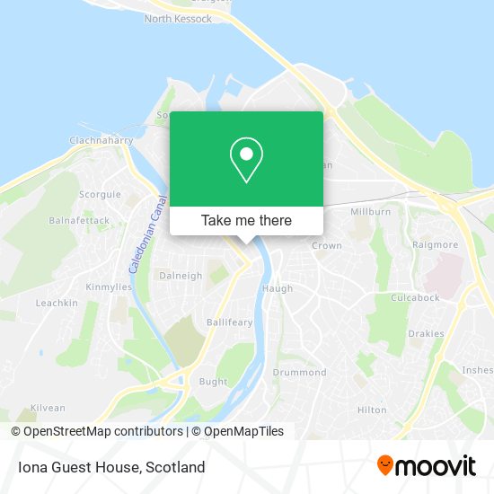 Iona Guest House map