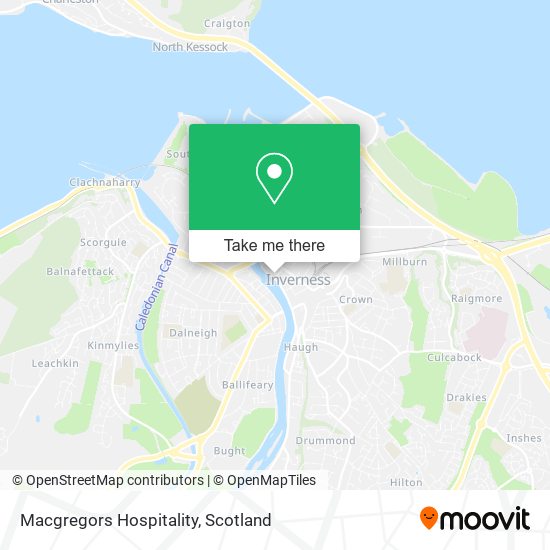Macgregors Hospitality map