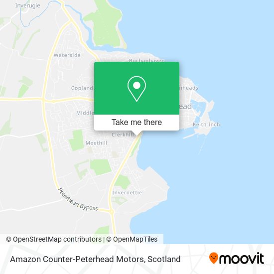 Amazon Counter-Peterhead Motors map