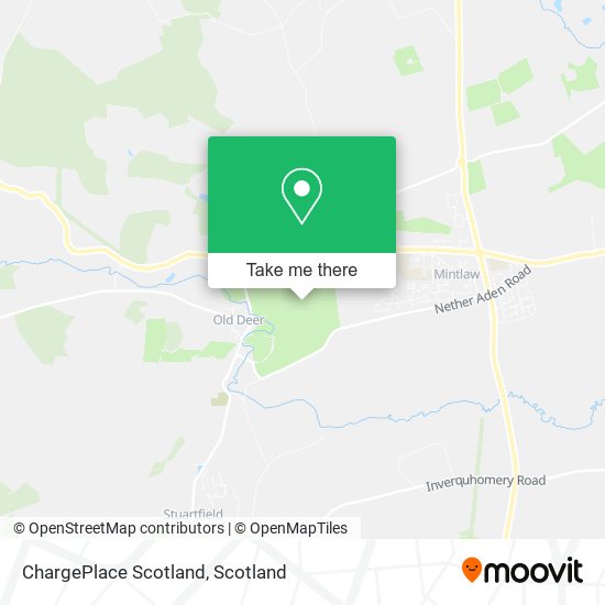 ChargePlace Scotland map