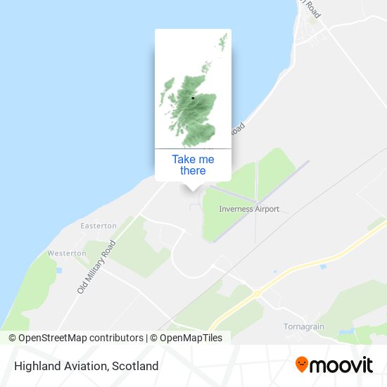 Highland Aviation map