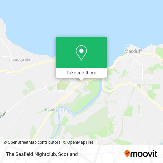 The Seafield Nightclub map