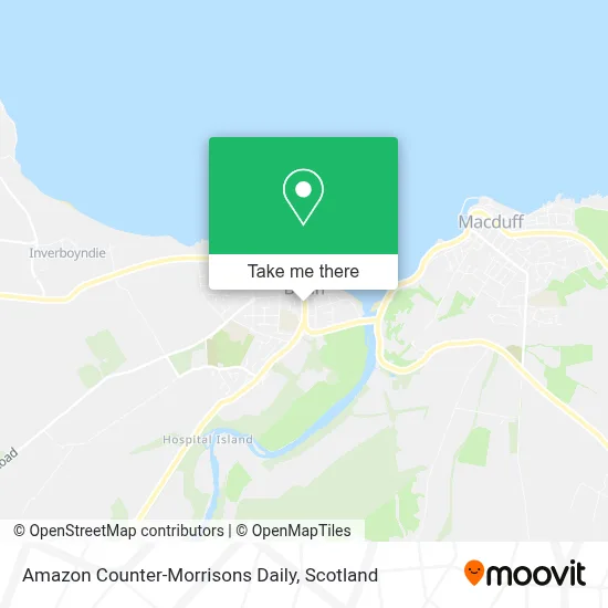 Amazon Counter-Morrisons Daily map