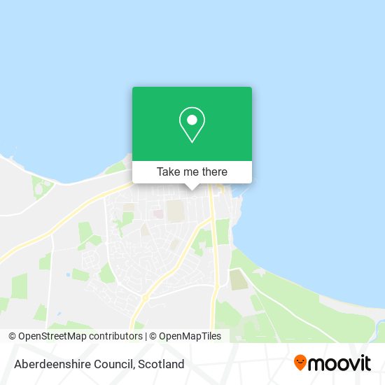 Aberdeenshire Council map