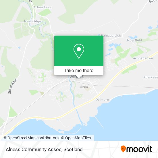 Alness Community Assoc map