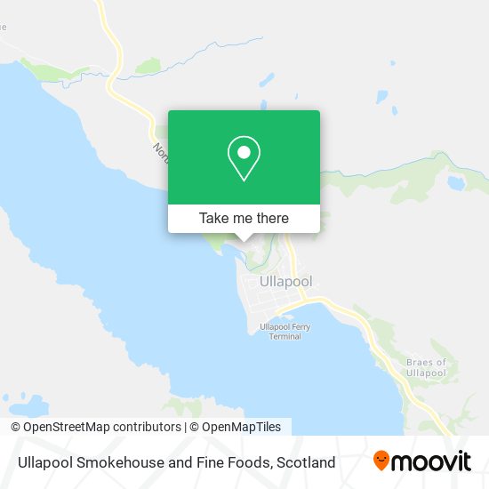 Ullapool Smokehouse and Fine Foods map
