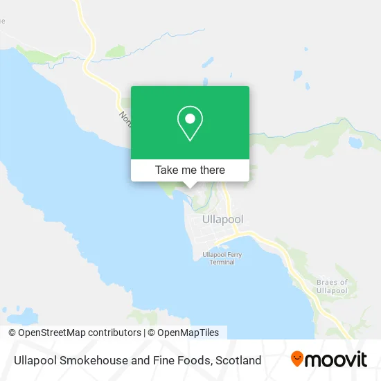 Ullapool Smokehouse and Fine Foods map