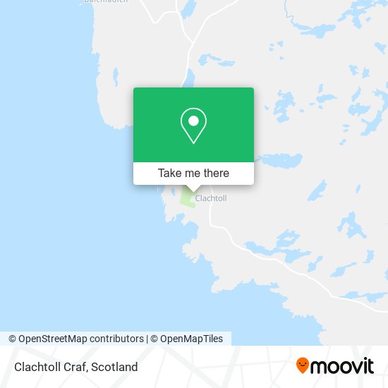 Clachtoll Craf map