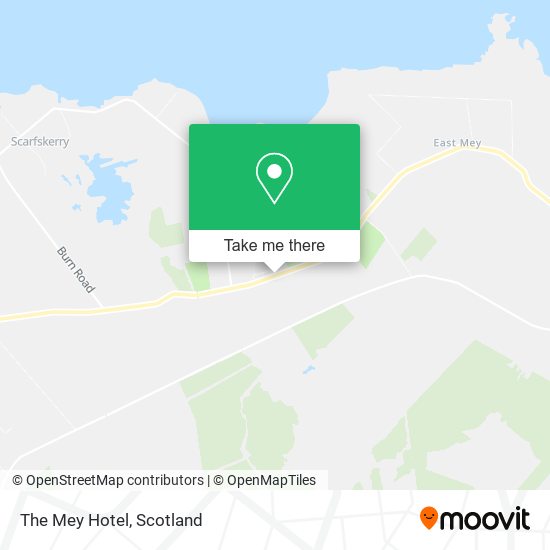 The Mey Hotel map