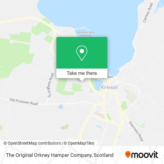 The Original Orkney Hamper Company map