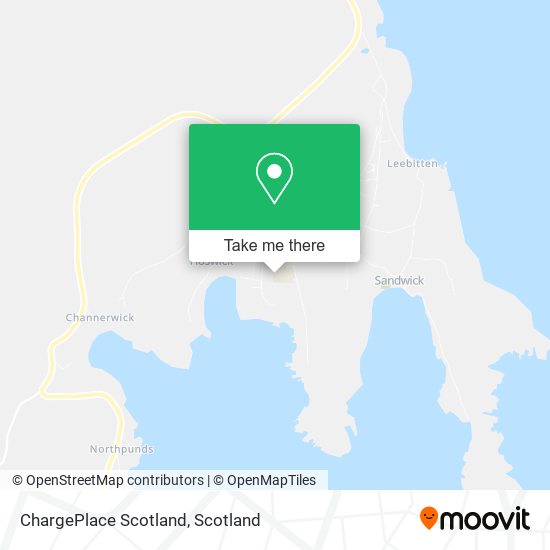 ChargePlace Scotland map