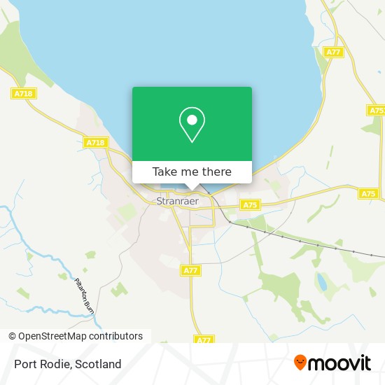 Port Rodie map